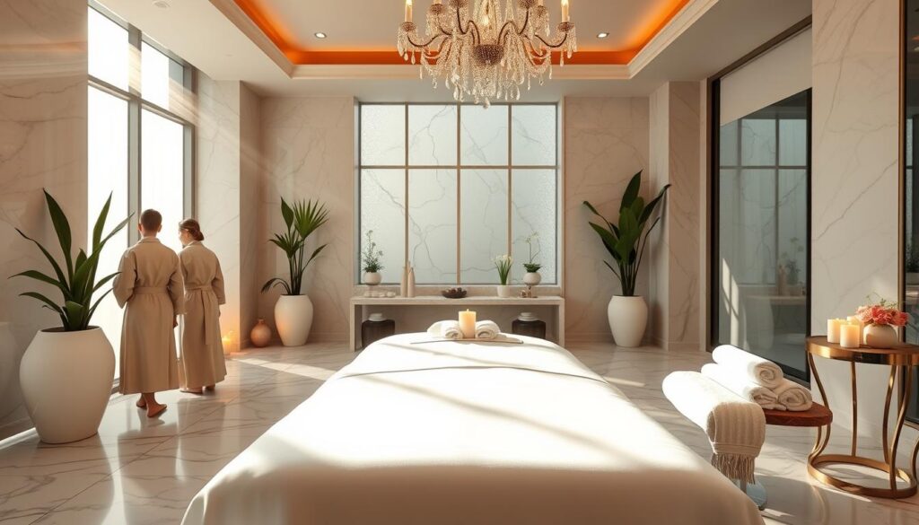 luxurious spa services